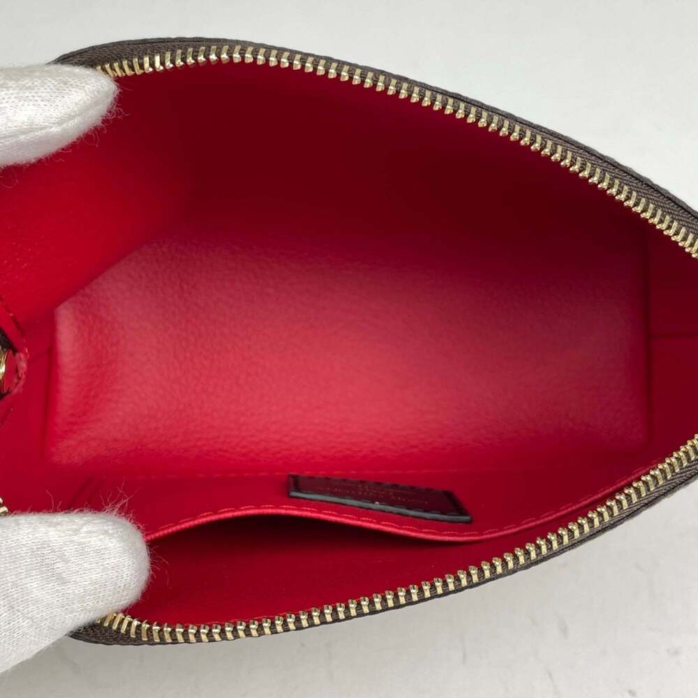 LOUIS VUITTON Authentic Brown Monogram Pochette Pouch - Picture 5 of 6